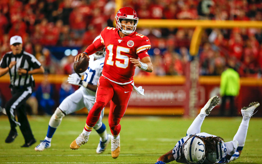 Chiefs quarterback Patrick Mahomes