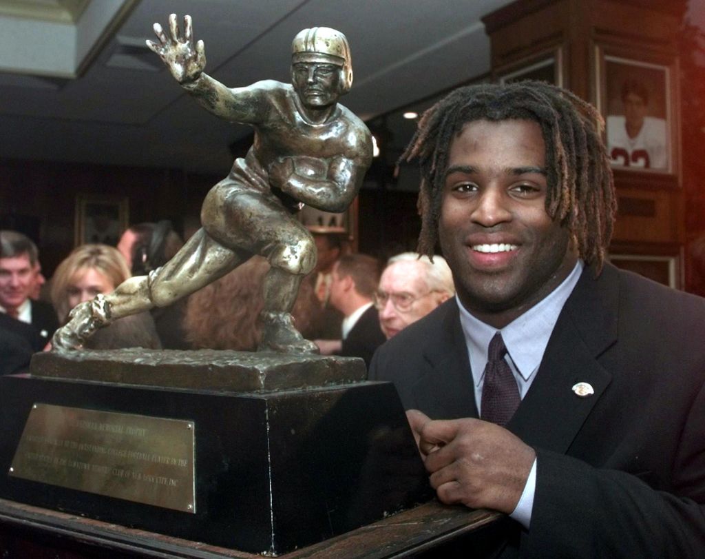 Ricky Williams' 1998 Heisman Trophy is for sale, but he's not the one selling it.