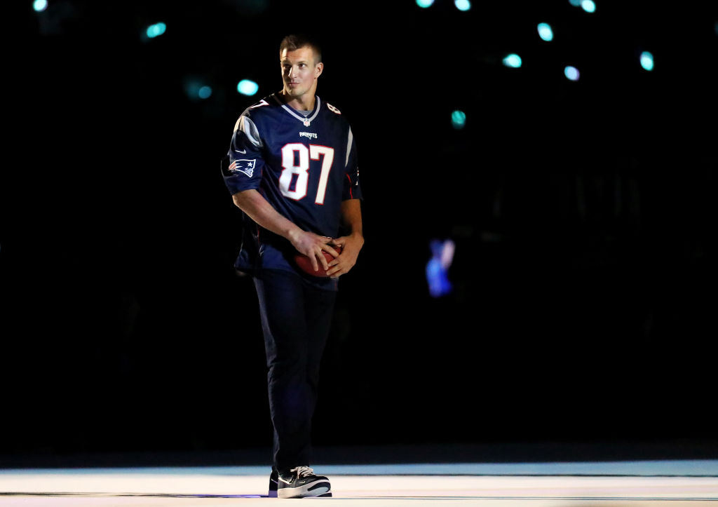 Former Patriots tight end Rob Gronkowski
