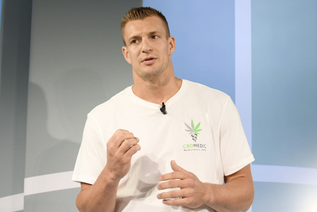 Former Patriots tight end Rob Gronkowski