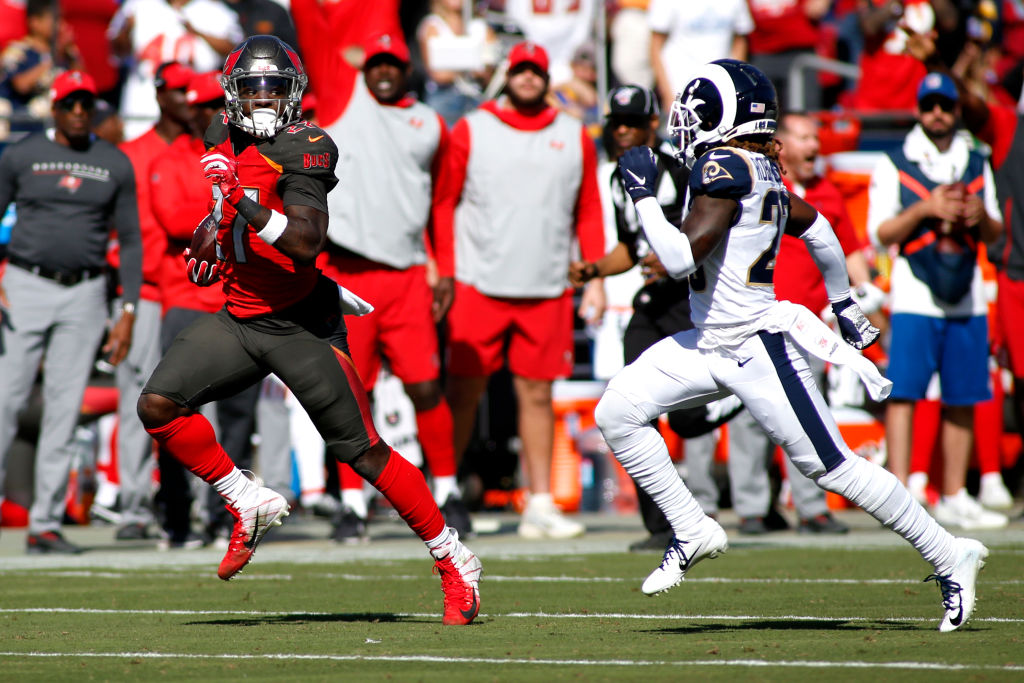 Buccaneers running back Ronald Jones