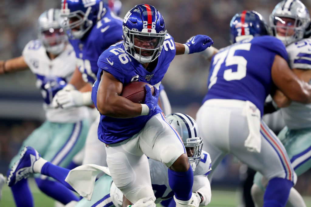 Giants running back Saquon Barkley