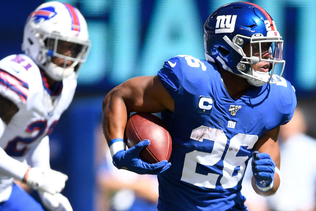 Giants running back Saquon Barkley