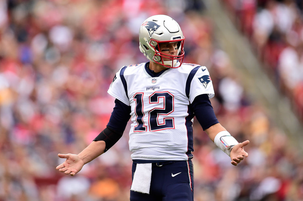 Tom Brady has worn the same shoulder pads for his entire NFL career.