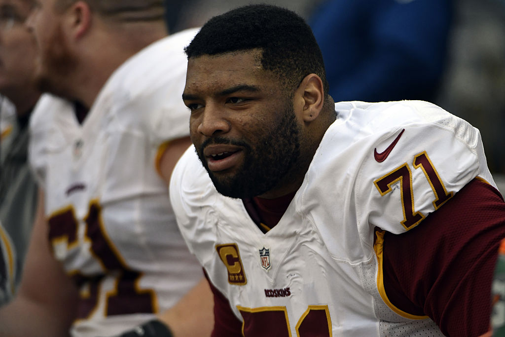 Redskins offensive tackle Trent Williams