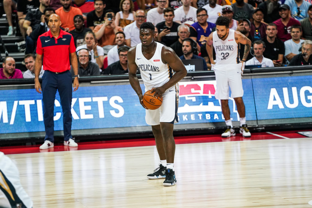 Zion Williamson and the New Orleans Pelicans hope to make the NBA Playoffs.