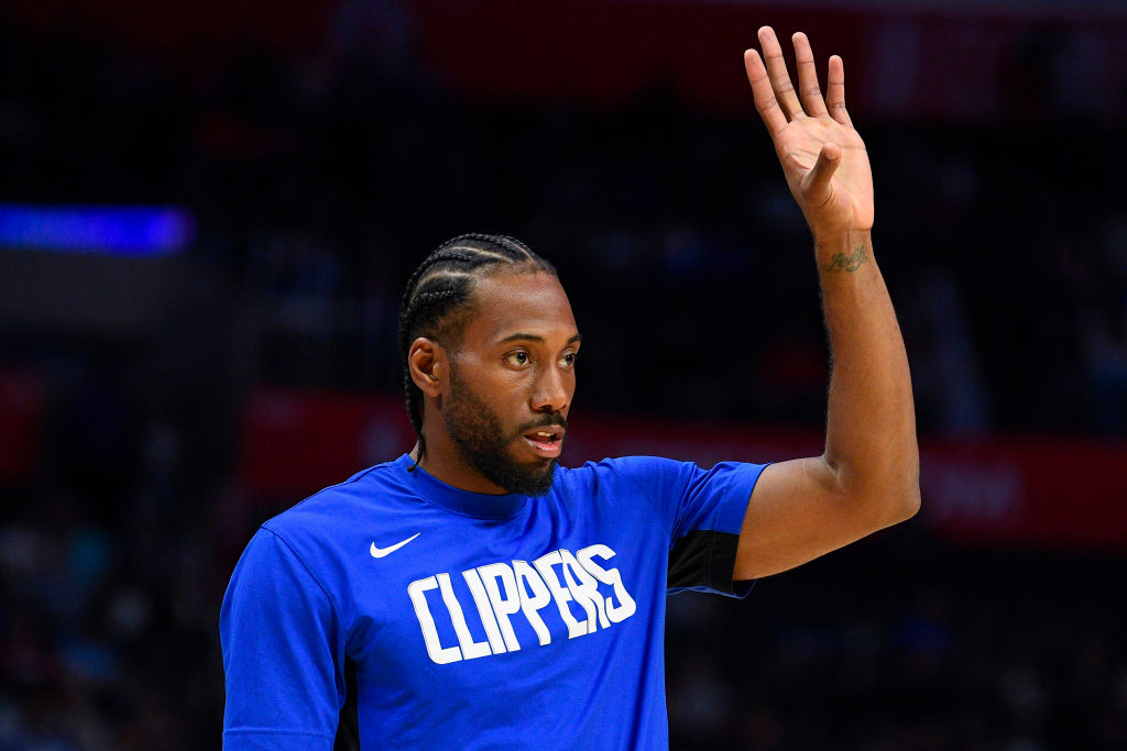 NBA superstar Kawhi Leonard has one thing in common with World Series champion Stephen Strasburg.