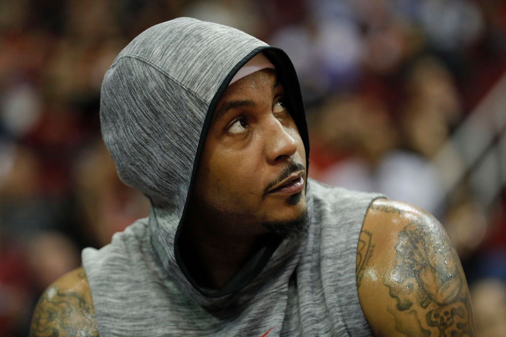 Carmelo Anthony Has a Divine Reason Behind His New Blazers Number