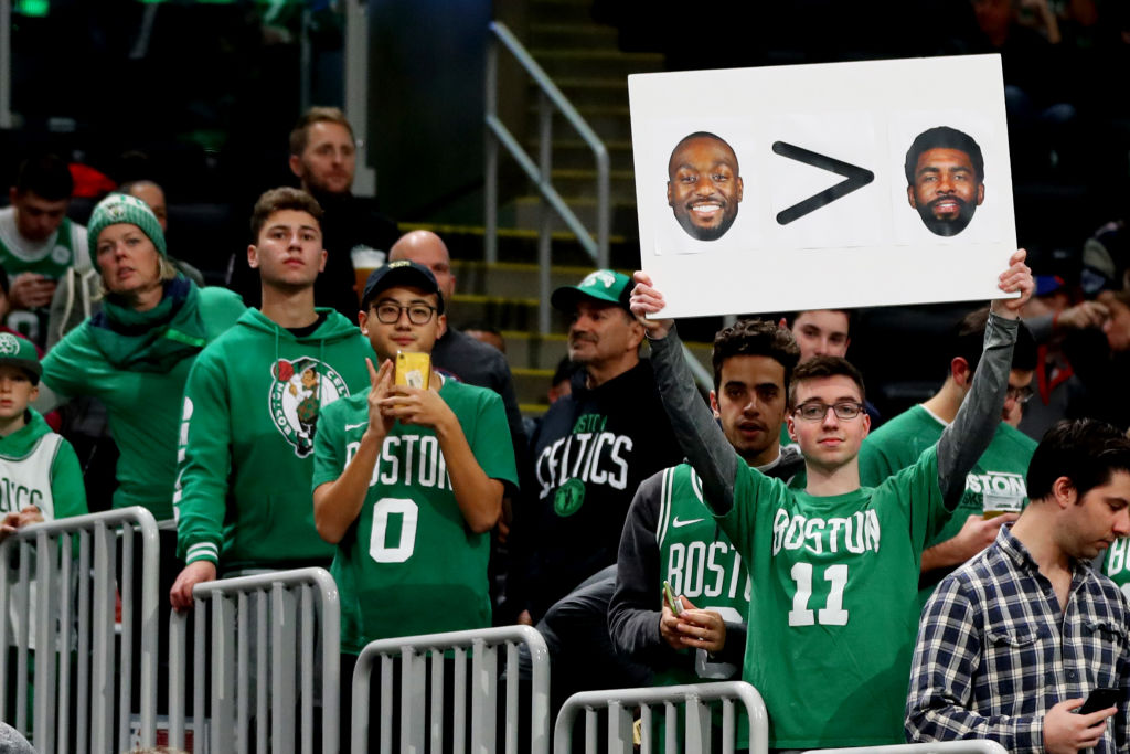 Did Kyrie Irving Fake His Shoulder Injury to Avoid a Return to Boston?