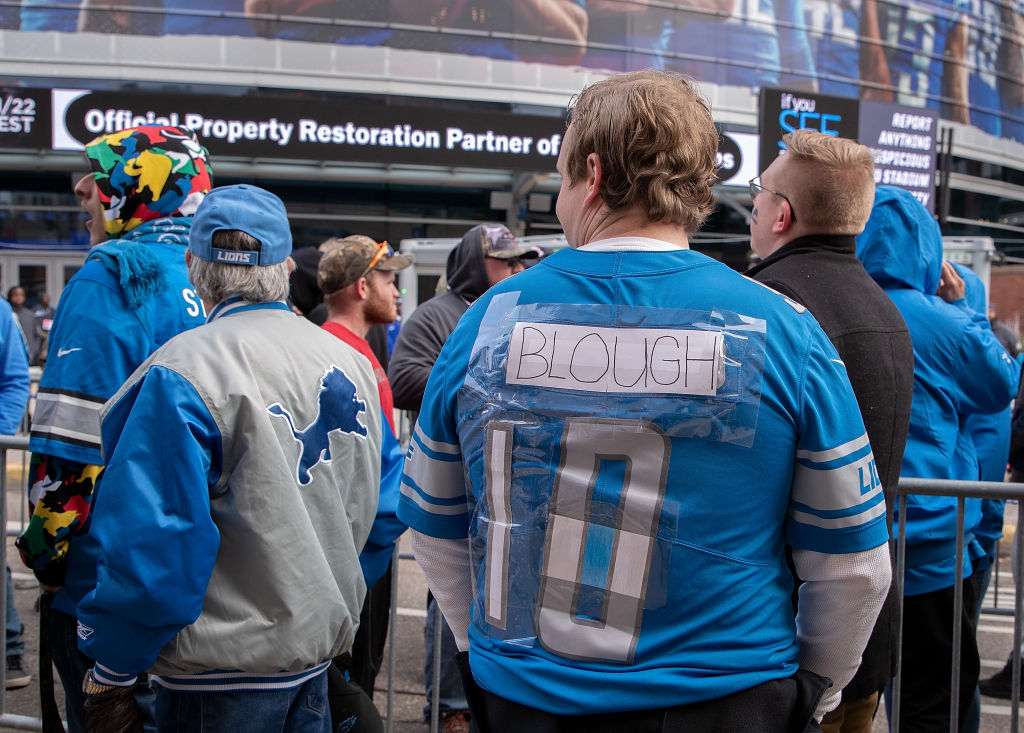 At least one fan in Detroit will be sporting a David Blough jersey on Thursday