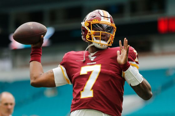 The Washington Redskins aren't helping their rookie quarterback Dwayne Haskins feel comfortable.