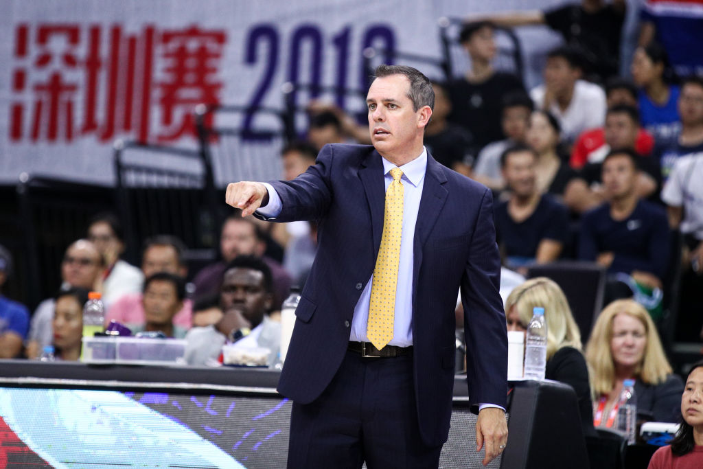 LeBron James, Anthony Davis, and the Lakers are already cruising in 2019, and Lakers coach Frank Vogel thinks the team is just scratching the surface.