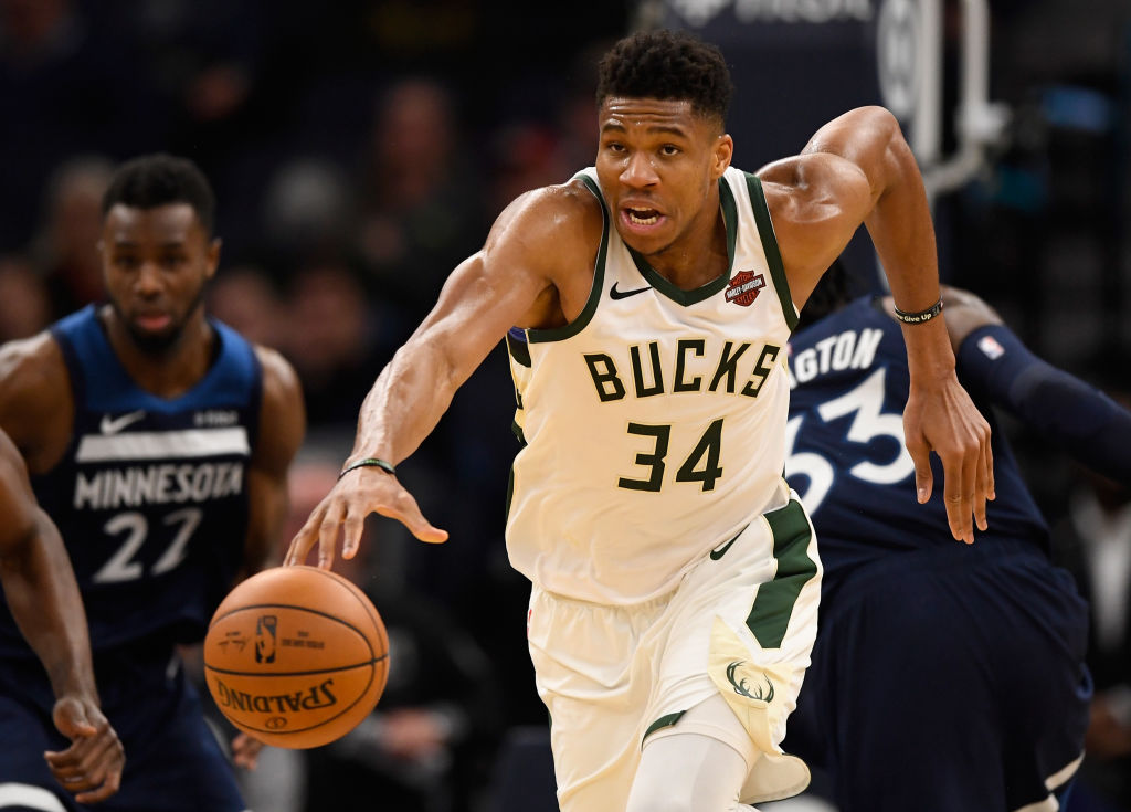 Giannis Antetokounmpo of the Milwaukee Bucks hits NBA free agency in 2021