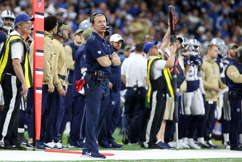 Cowboys head coach Jason Garrett