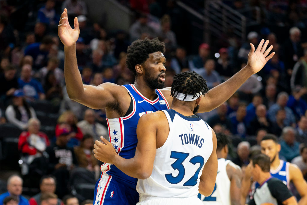 The Joel Embiid/Karl Anthony-Towns Drama Almost Shutdown Twitter