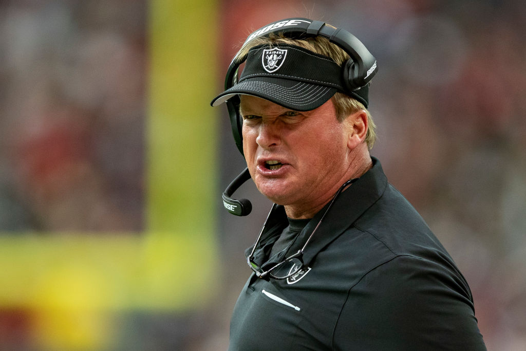 Is Jon Gruden the most overpaid coach in the NFL?