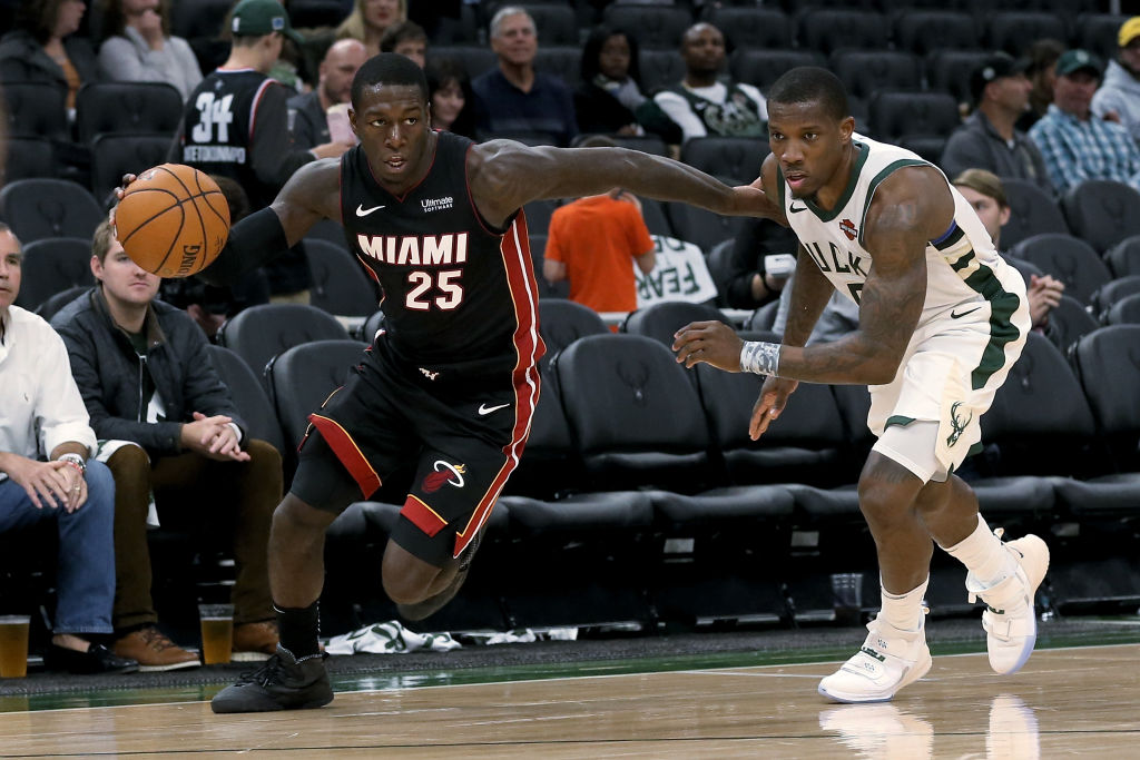 Heat guard Kendrick Nunn went from being undrafted to earning Dwyane Wade's respect for his play for the Heat.