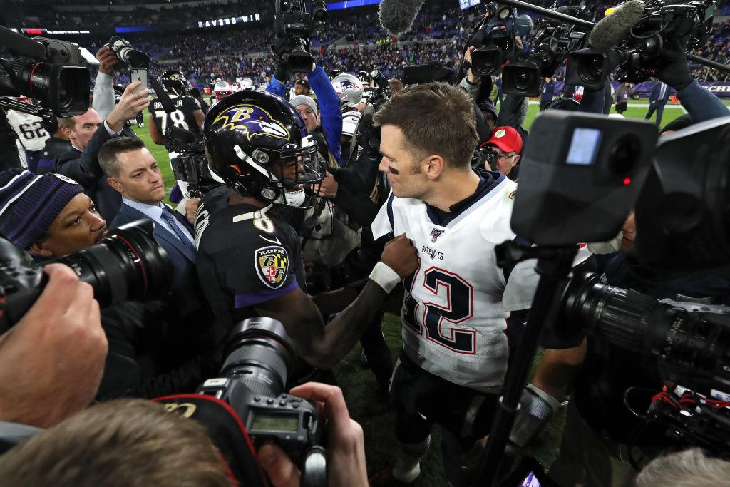 Michael Vick believes the Patriots lost to Lamar Jackson and the Ravens because they foresee playing them in the AFC playoffs.