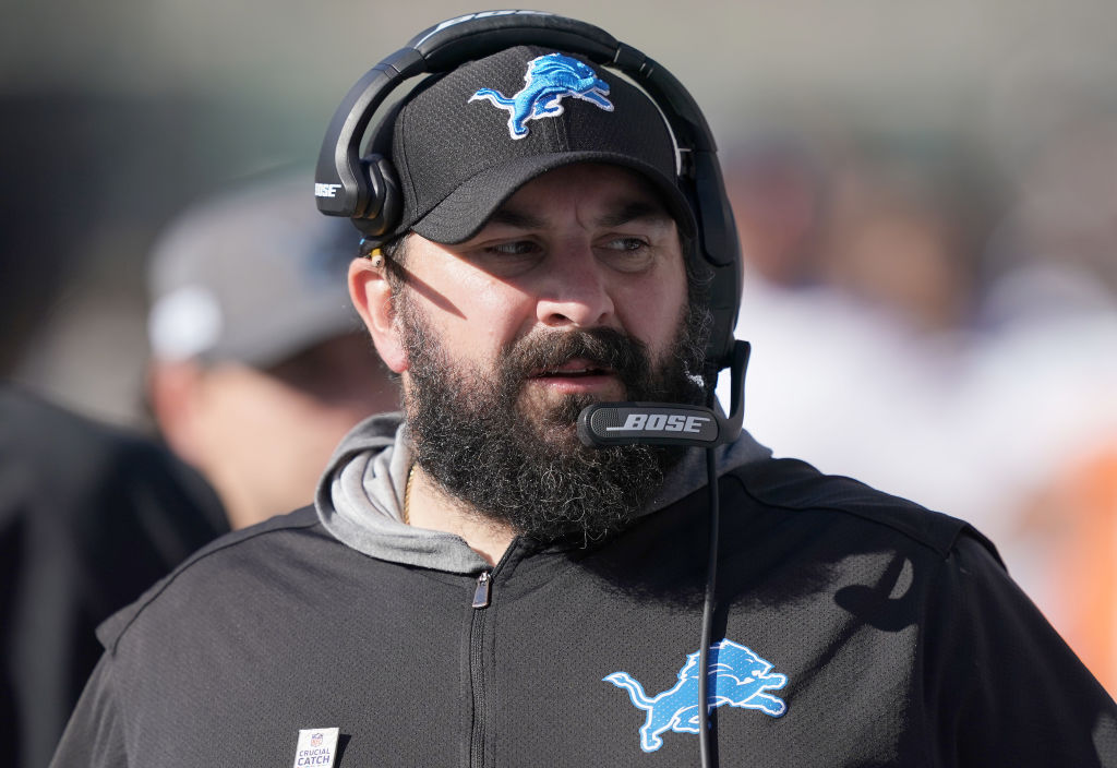 Lions head coach Matt Patricia
