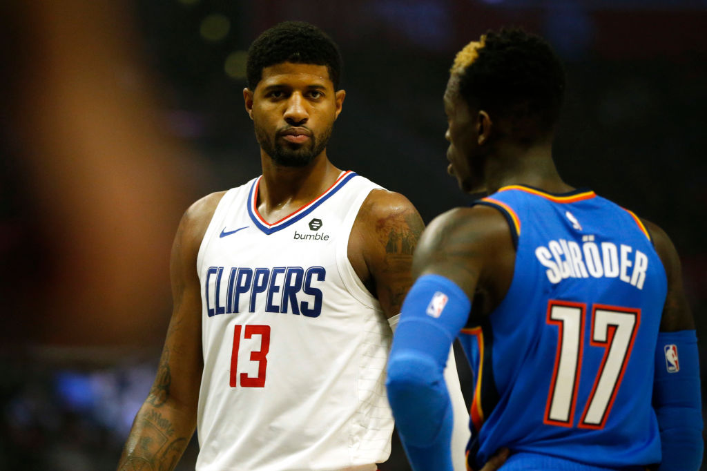 Clippers forward Paul George