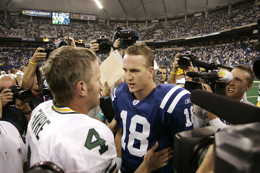 Brett Favre and Peyton Manning are two of the all-time greats, but both have also thrown six interceptions in a single game