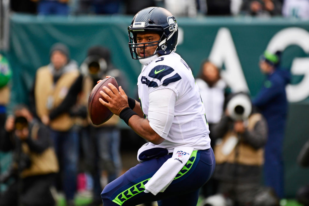 Seattle Seahawks quarterback Russell Wilson set a new NFL record on Sunday.