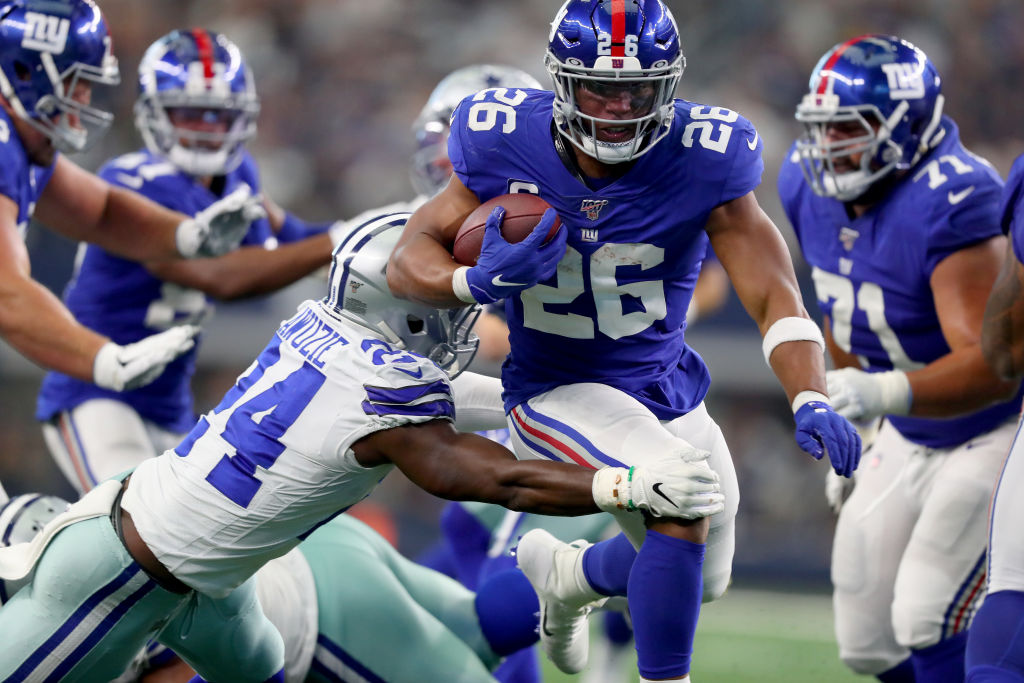 Giants running back Saquon Barkley