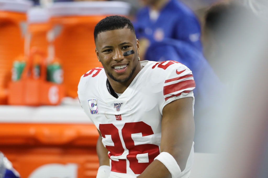 Giants running back Saquon Barkley