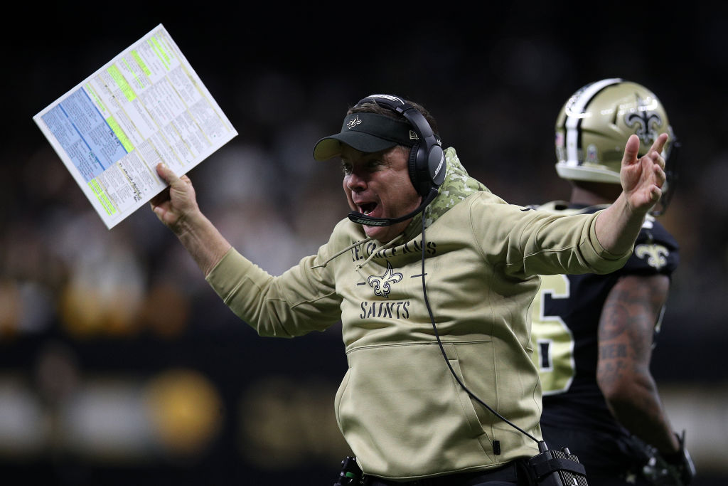 New Orleans Saints head coach Sean Payton weighed in on the NFL's pass interference review issues.