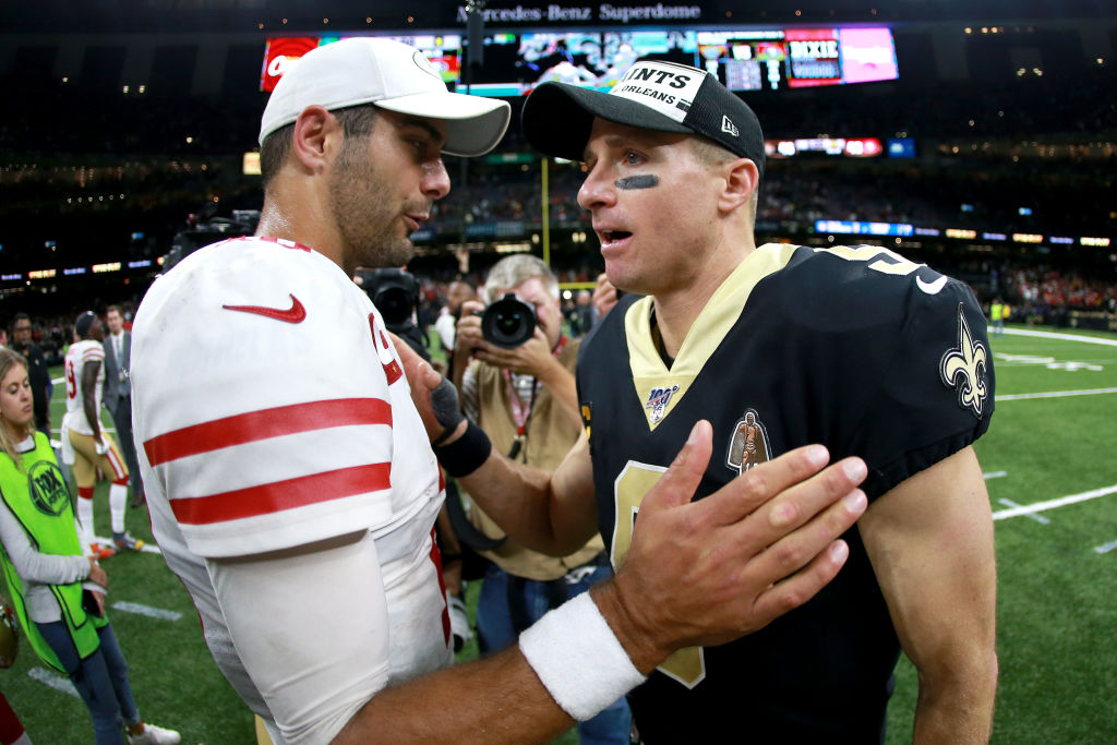 An admission by 49ers coach Kyle Shanahan made a possible Saints-49ers playoff matchup a little awkward.