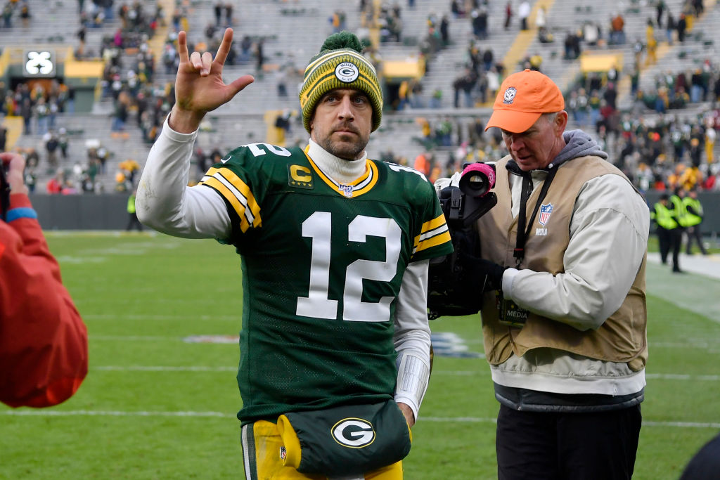 Green Bay Packers quarterback Aaron Rodgers has no desire to become a talking head on TV.