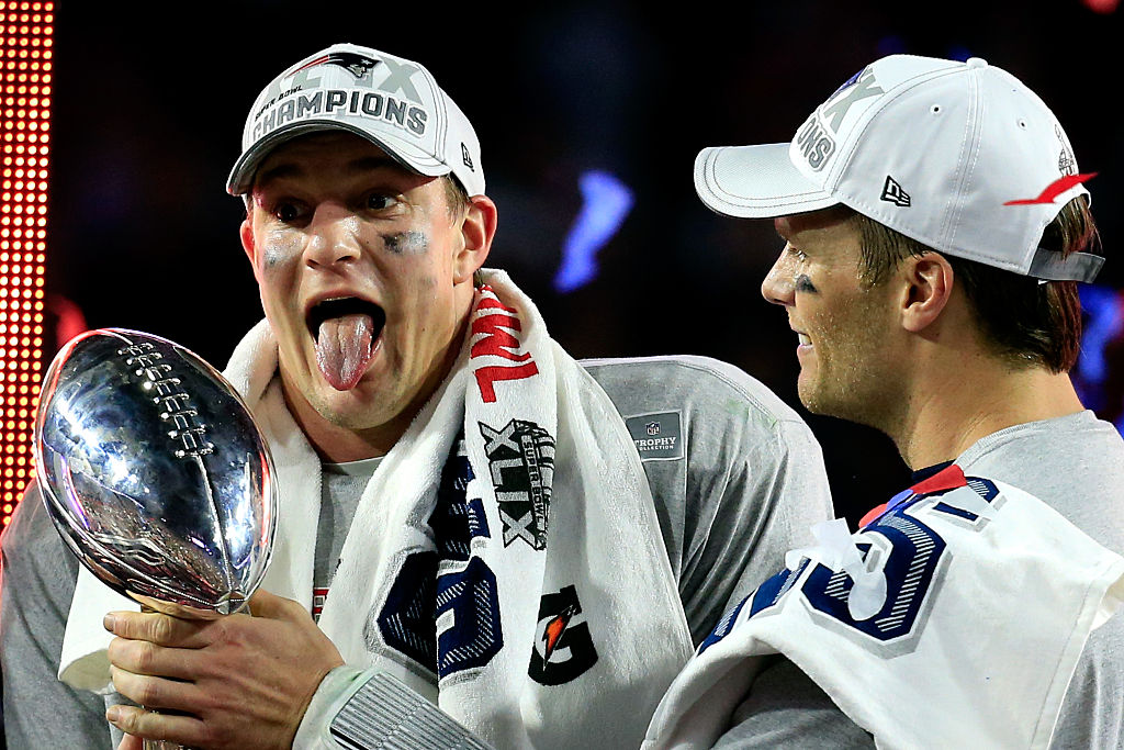 Tom Brady had a great response to Rob Gronkowski's comments about the Patriots' mindset.