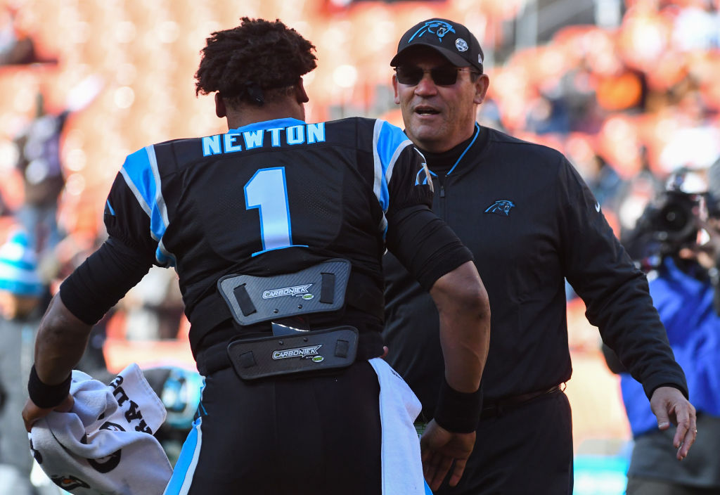 With Ron Rivera out, NFL fans are wondering if this could also be the end of the Cam Newton era in Carolina as well 