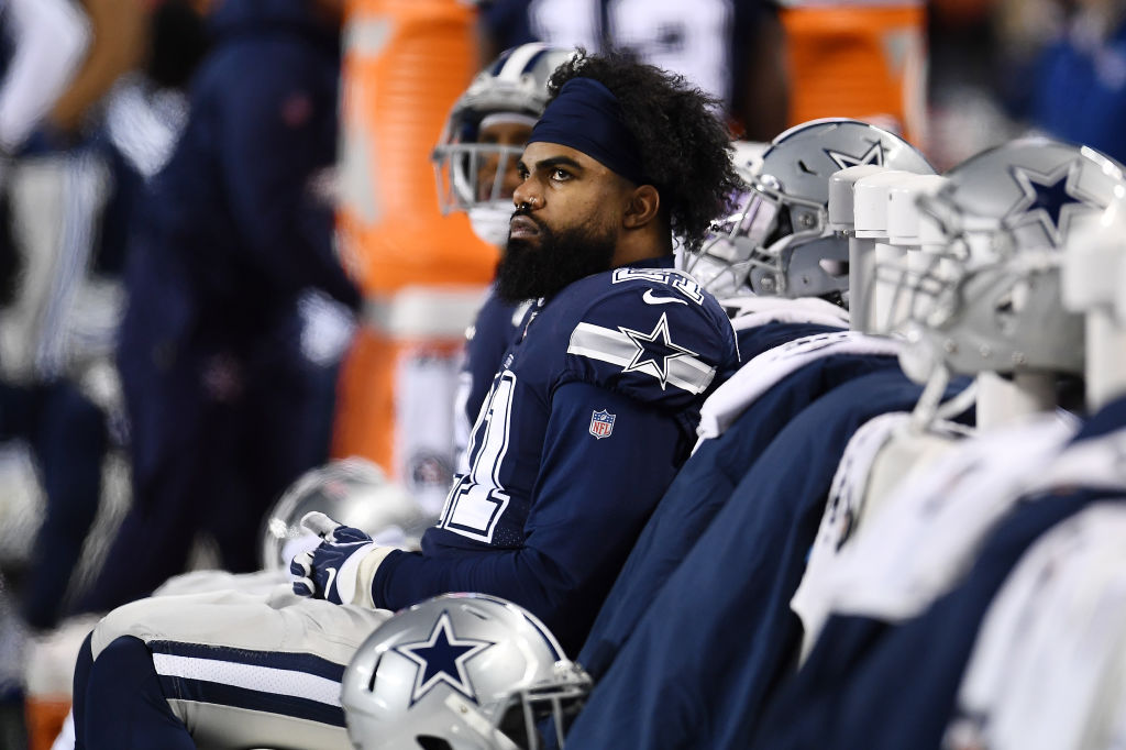 Cowboys running back Ezekiel Elliott