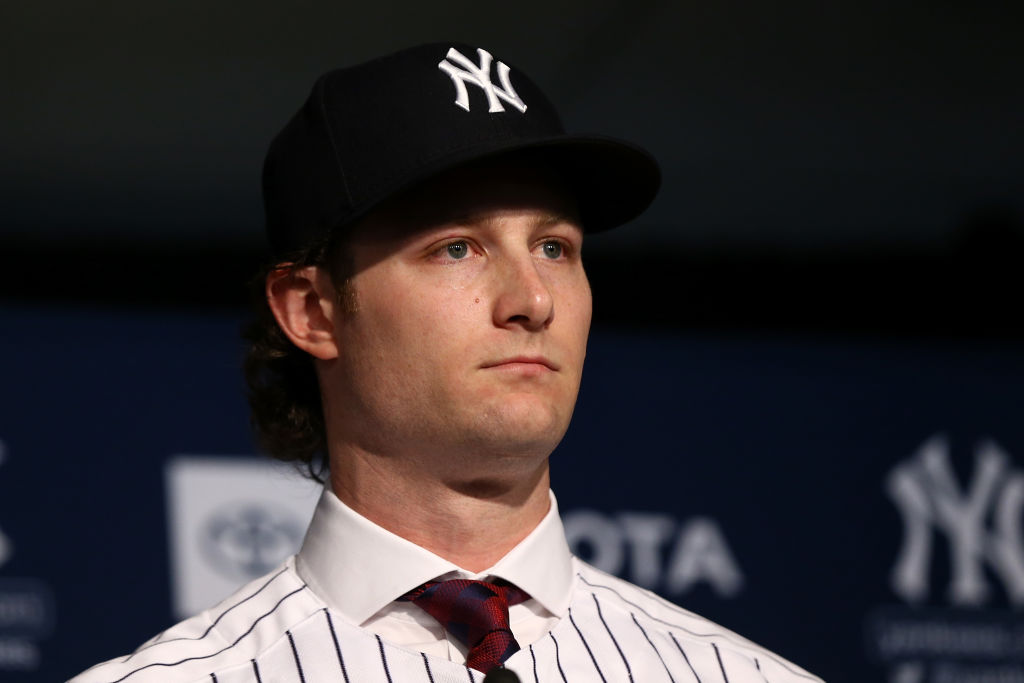 After joining the New York Yankees, pitcher Gerrit Cole shaved his beard and cut his hair.