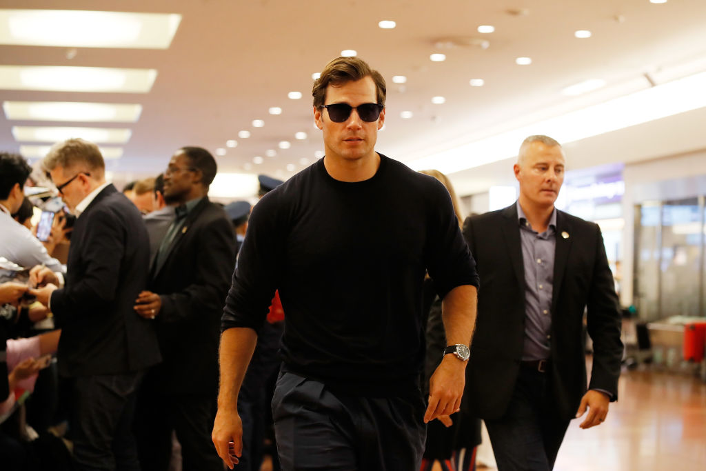 Actor Henry Cavill has taken to the NFL and is a fan of the Kansas City Chiefs.