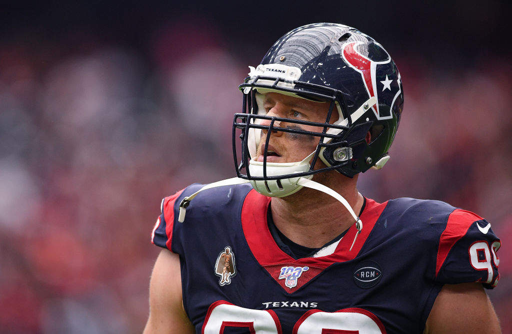Texans defensive end J.J. Watt