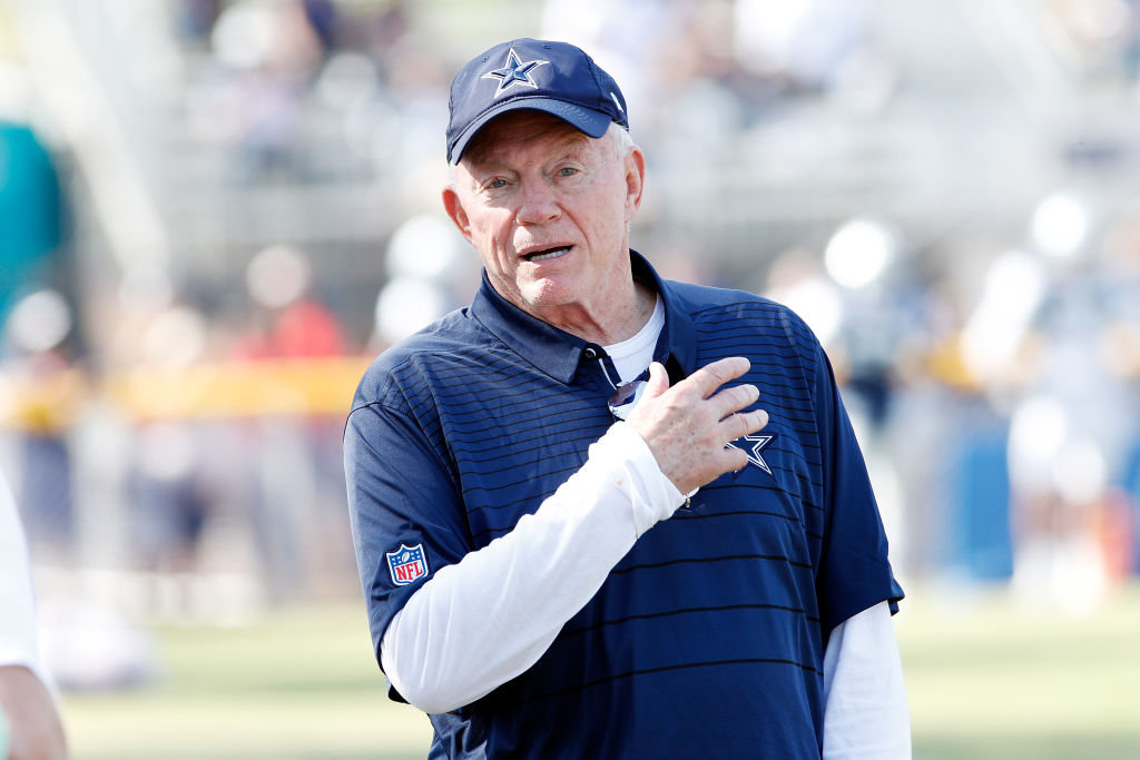 Jerry Jones is never shy about talking up his Dallas Cowboys.