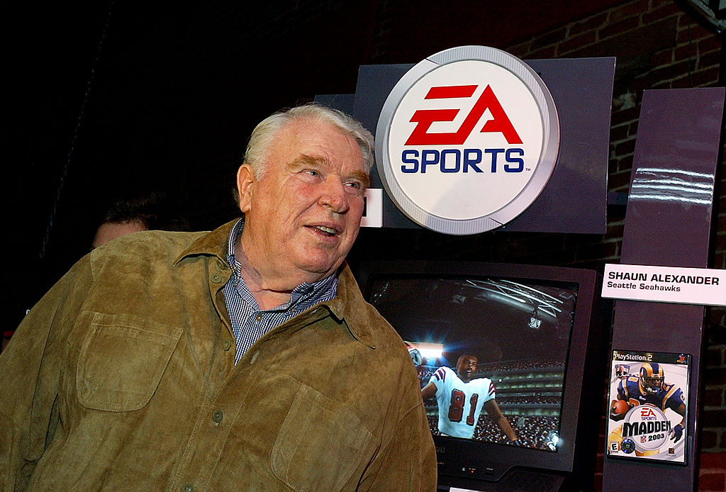 John Madden during EA Sports Ninth Annual Football Videogame Tournament