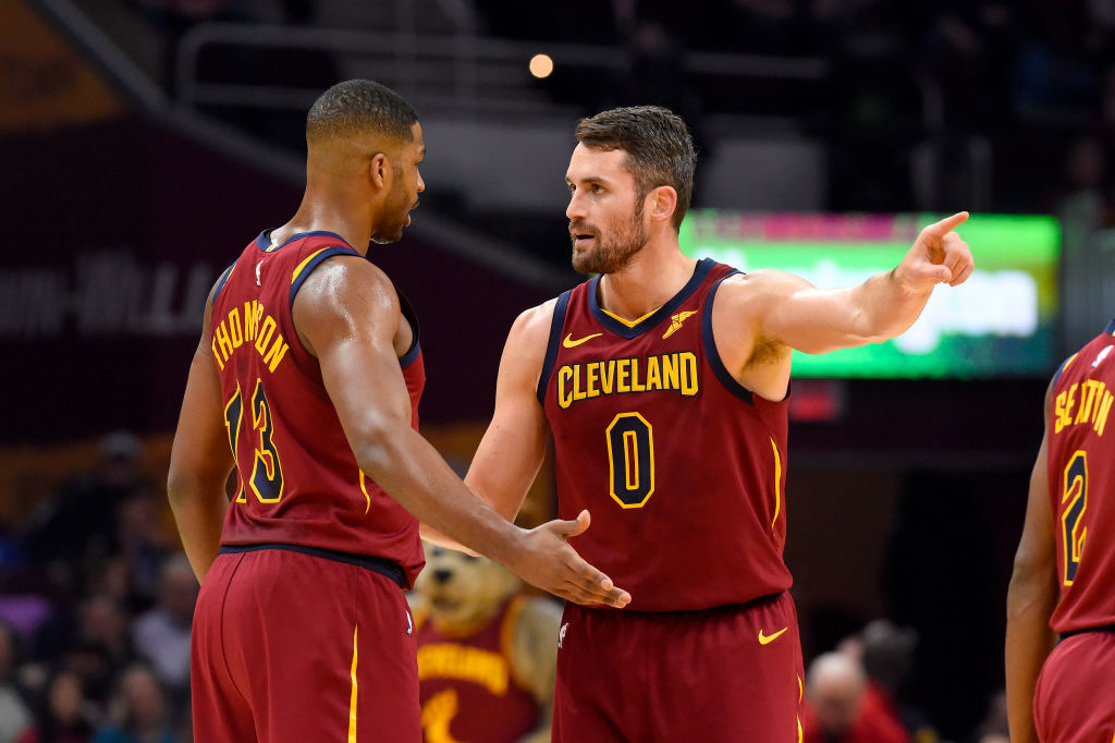 Kevin Love has been tied to trade rumors throughout the 2019-20 NBA season, and he's as surprised as anyone that he's still with the Cavaliers.