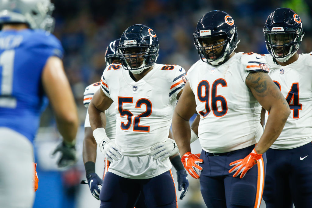 Khalil Mack has been at his best with Akiem Hicks demanding attention on the line
