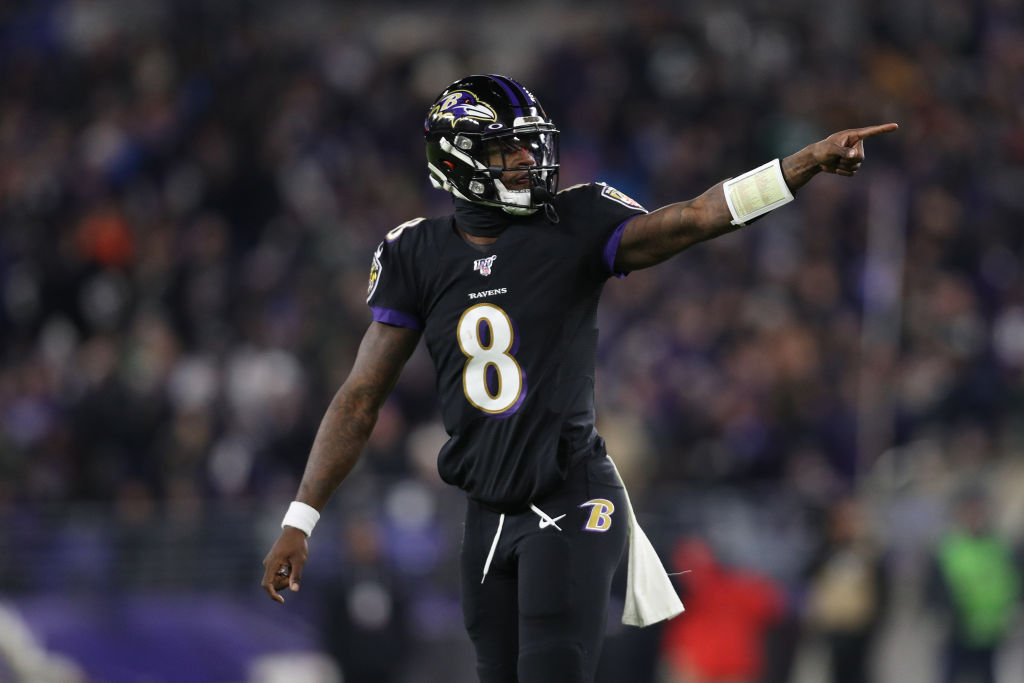 lamar jackson all black jersey