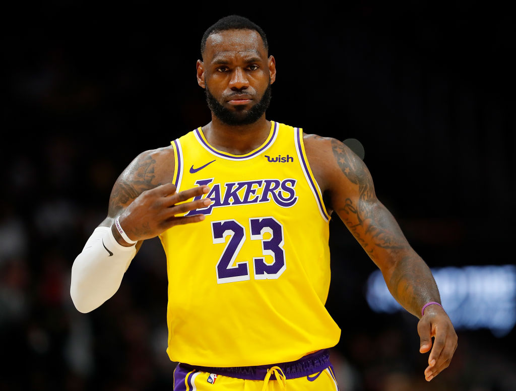 Los Angeles Lakers star LeBron James doesn't want to take nights off.