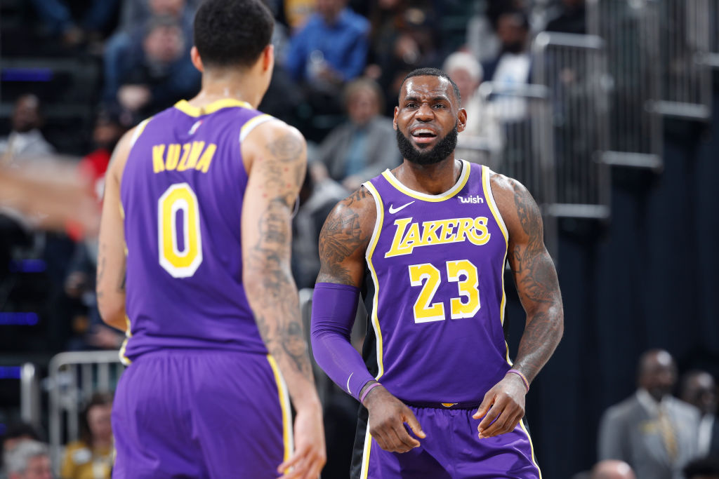 After the Lakers' Christmas Day game, Kyle Kuzma's trainer took aim at LeBron James.