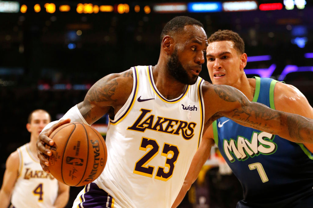 LeBron James ultimately wants to win NBA championships with the Los Angeles Lakers.