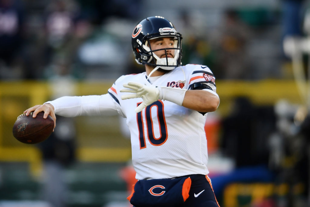 Why Mitchell Trubisky Isn’t Worried About Being Compared to Patrick Mahomes