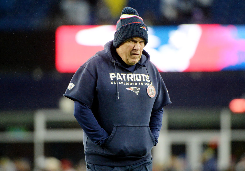 New England Patriots head coach Bill Belichick is a historic winner, but he's still improving.