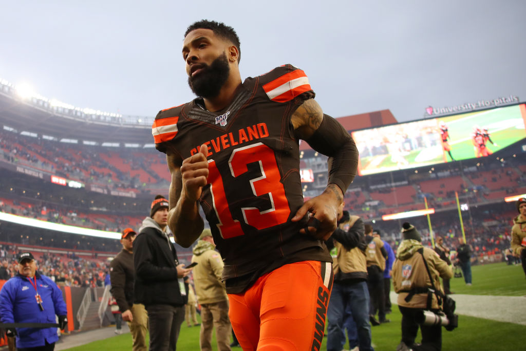Browns wide receiver Odell Beckham Jr.