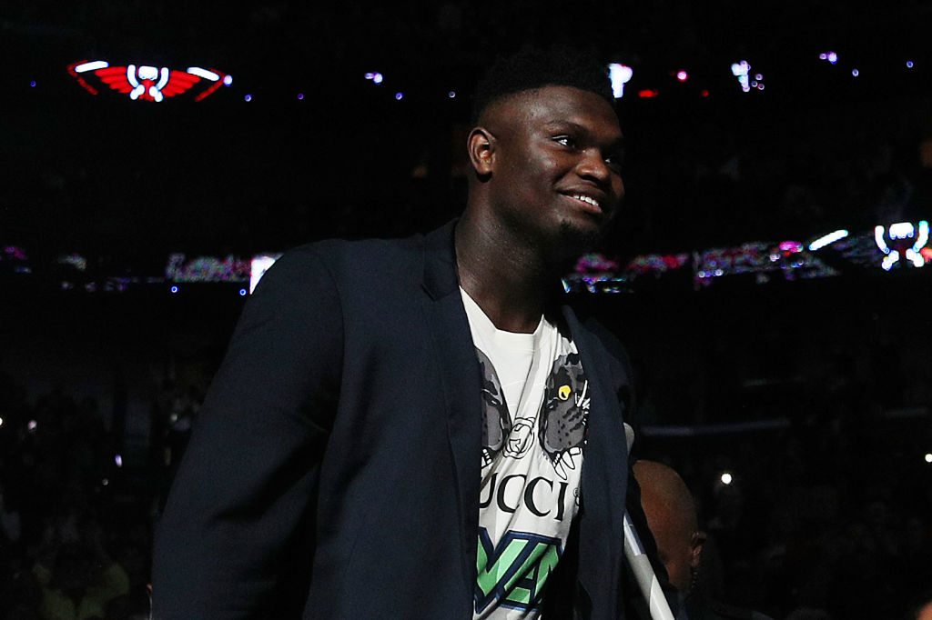 Zion Williamson Isn’t Playing, but He’s Still Racking Up Impressive Honors