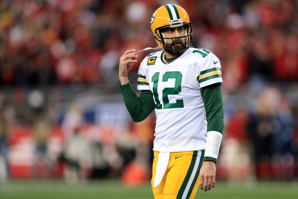 Packers quarterback Aaron Rodgers